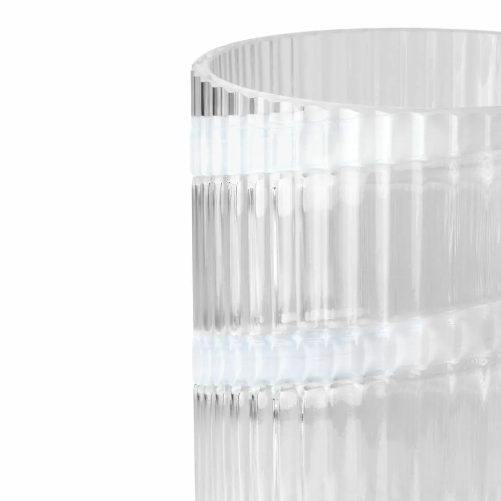 Swirl vas 20,5 cm, vit