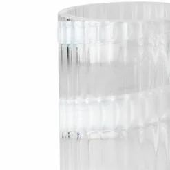 Swirl vas 20,5 cm, vit