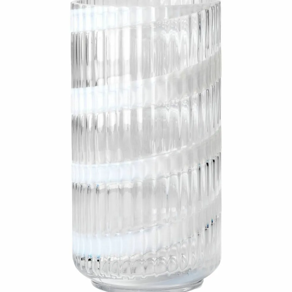 Swirl vas 20,5 cm, vit