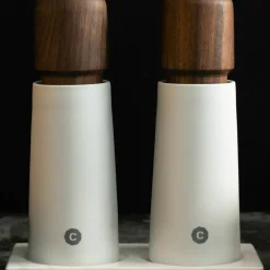 Tabletopper kvarnunderlägg 15 cm, black marble