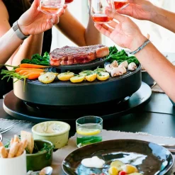 Tabl'O bordsgrill, svart