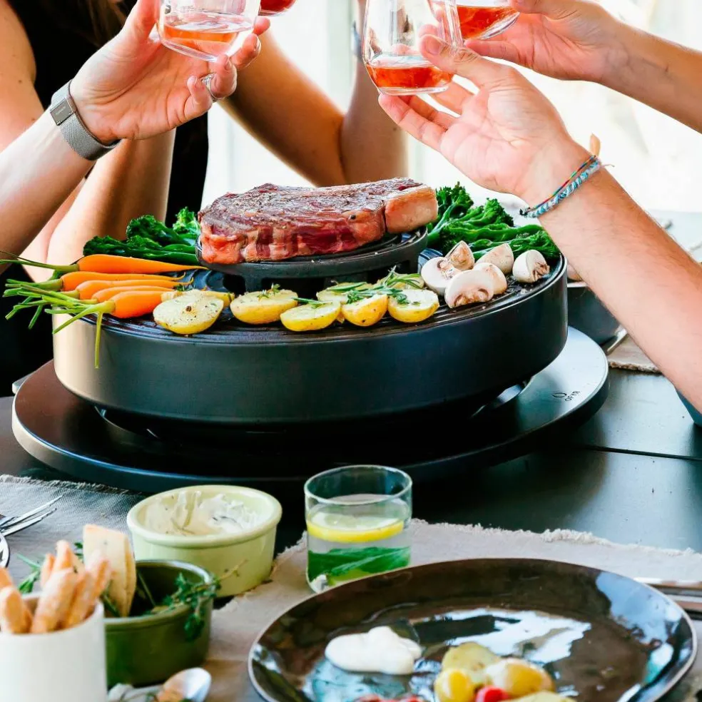 Tabl'O bordsgrill, svart