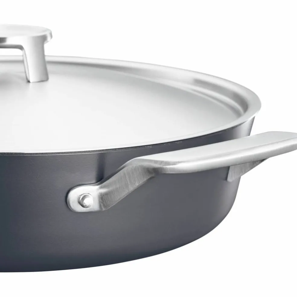 Taiten traktörpanna med lock 28 cm