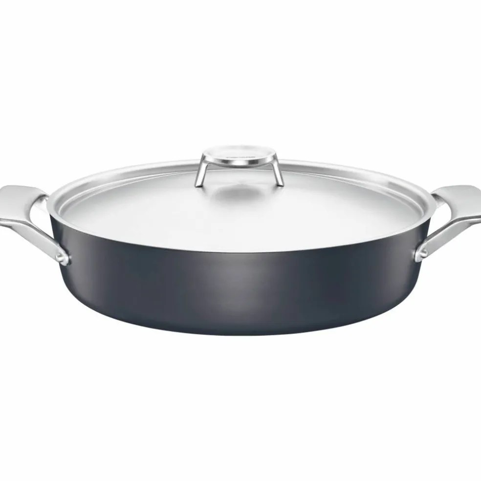 Taiten traktörpanna med lock 28 cm
