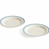 Tallrik 18,5 cm, 2-pack, blå