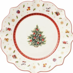 Tallrik 22 cm, röd