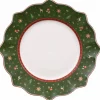 Tallrik 28 cm, röd