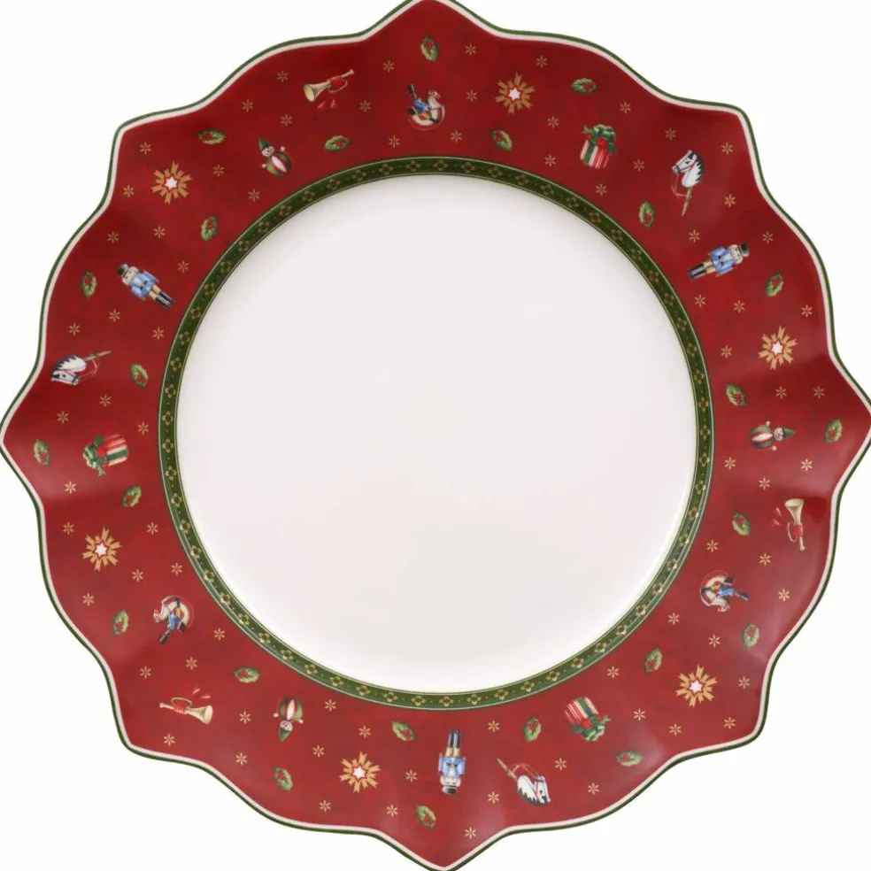 Tallrik 28 cm, vit