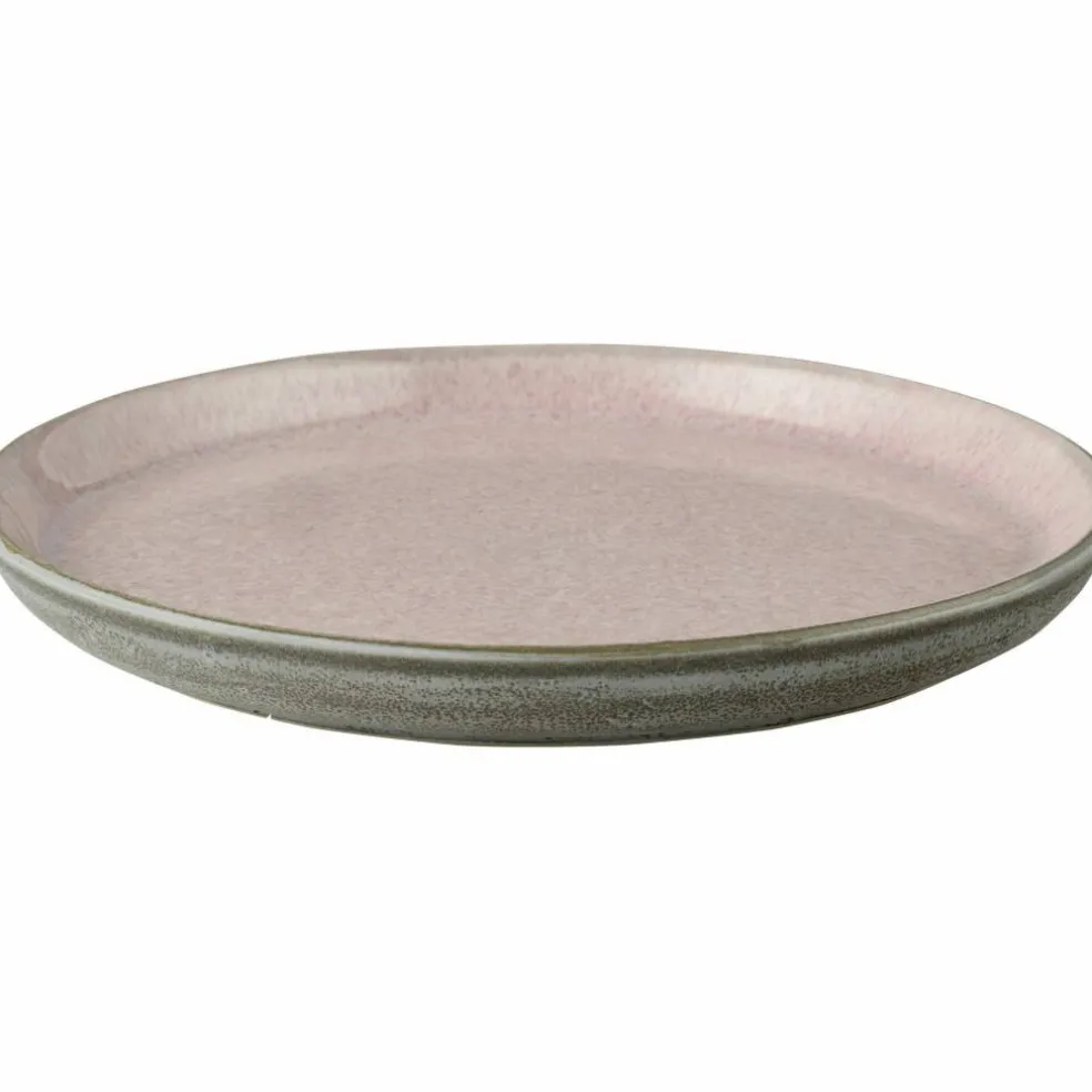 Tallrik Gastro 21 cm grå/rosa Bit