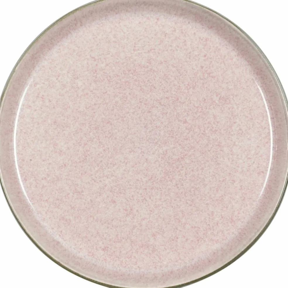 Tallrik Gastro 21 cm grå/rosa Bit