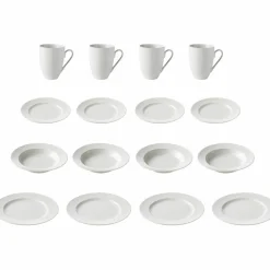 Tallriksset 16 delar svart