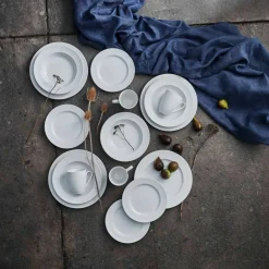 Tallriksset 16 delar vit