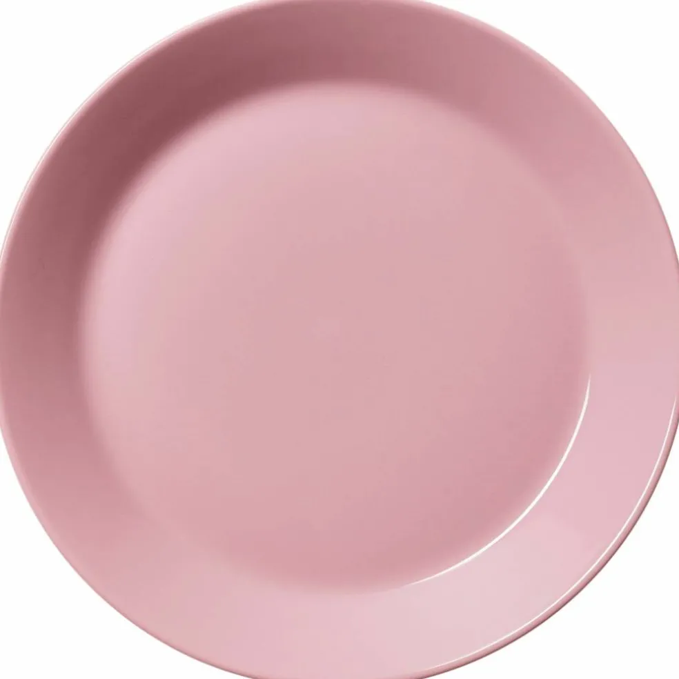 Teema tallrik 21 cm, rosa