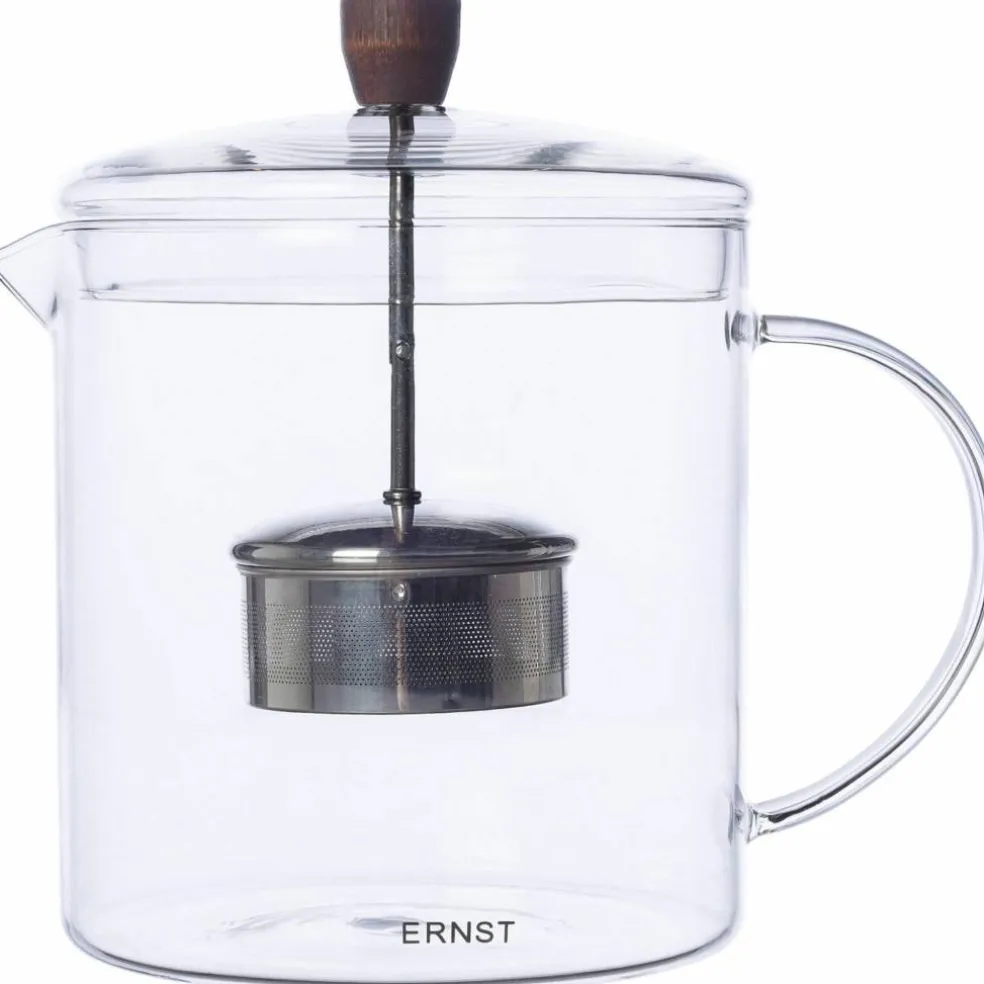 Tekanna i glas 18 cm