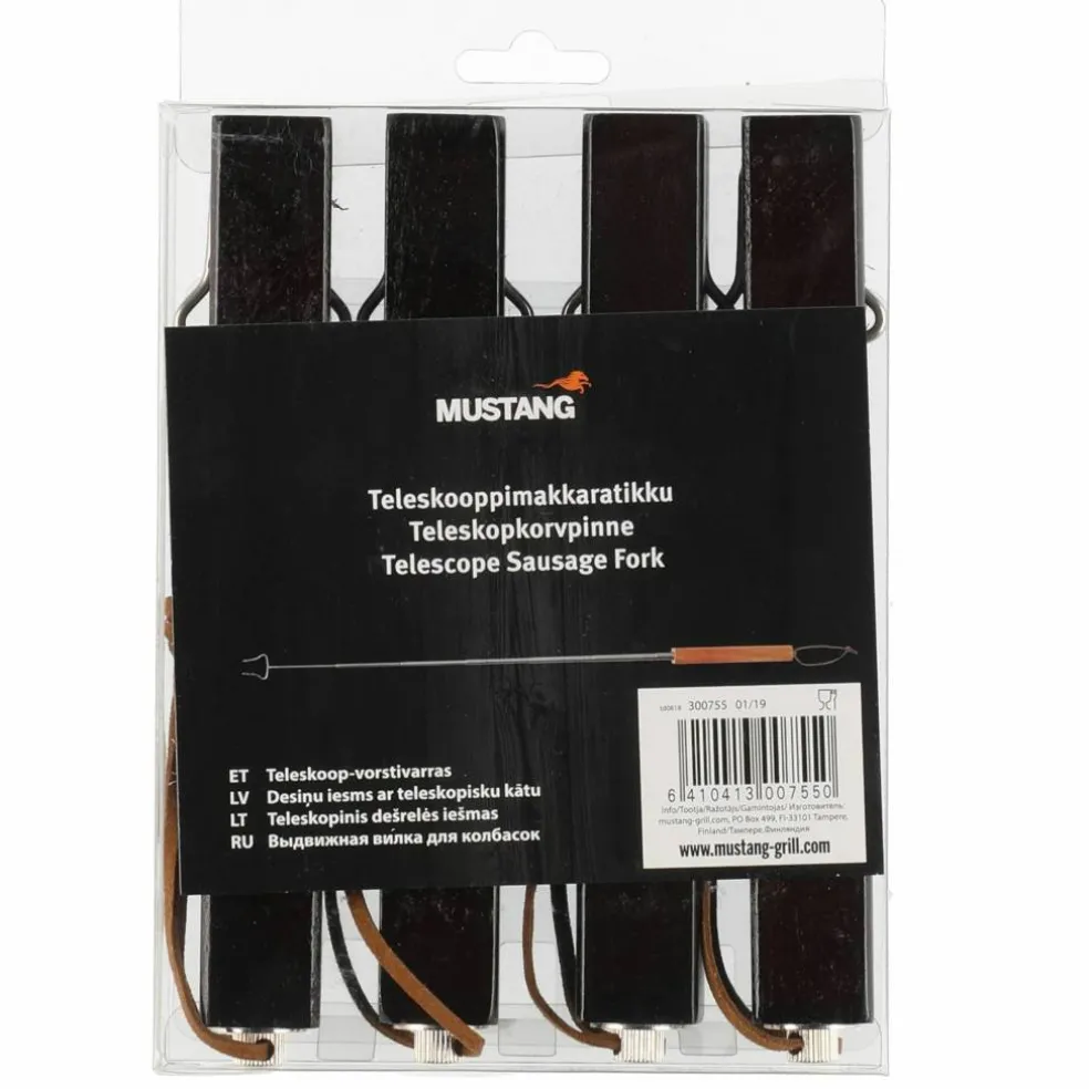 Teleskopiska korvpinnar, 4-pack
