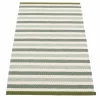 Teo matta 70 cm x 120 cm, sage/army/vanilla