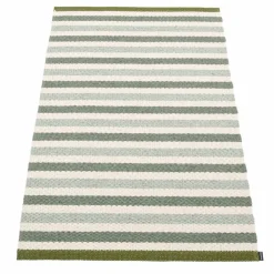 Teo matta 70 cm x 120 cm, sage/army/vanilla