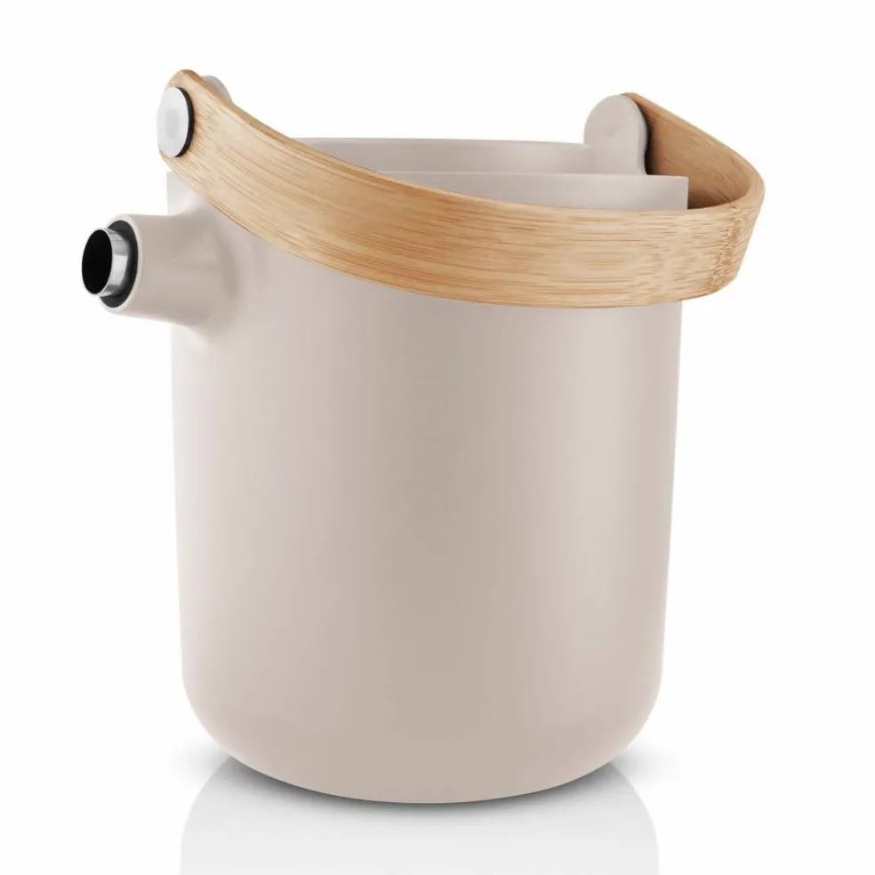 Termoskanna för te, 1 liter, sand