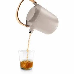Termoskanna för te, 1 liter, svart