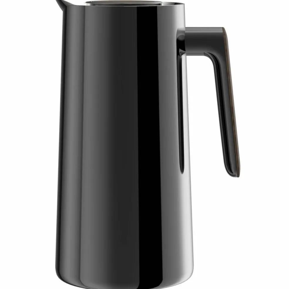Termoskanna 1 liter, blanksvart