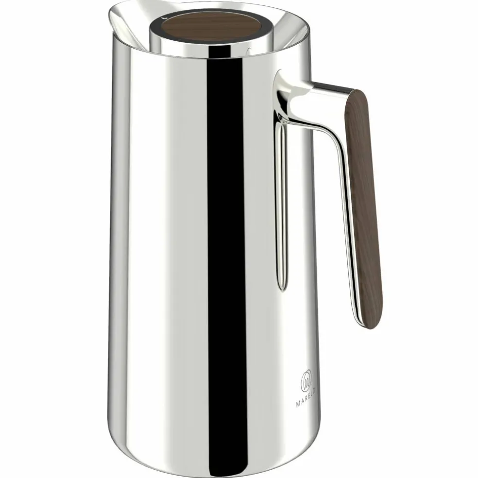 Termoskanna 1 liter, blanksvart