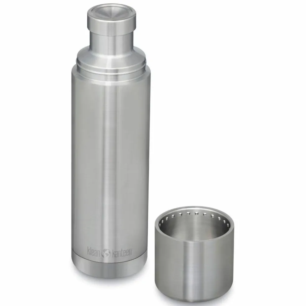 Termos 1 liter, brushed stainless steel