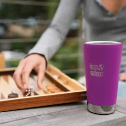 Termosmugg med sugrörslock, 473 ml, berry bright