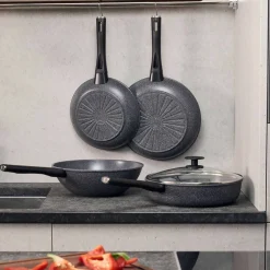Terreno Plus wokpanna 28 cm, aluminium