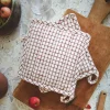 Textiles Garn grytlappar 22 x 22 cm 2-pack, terracotta