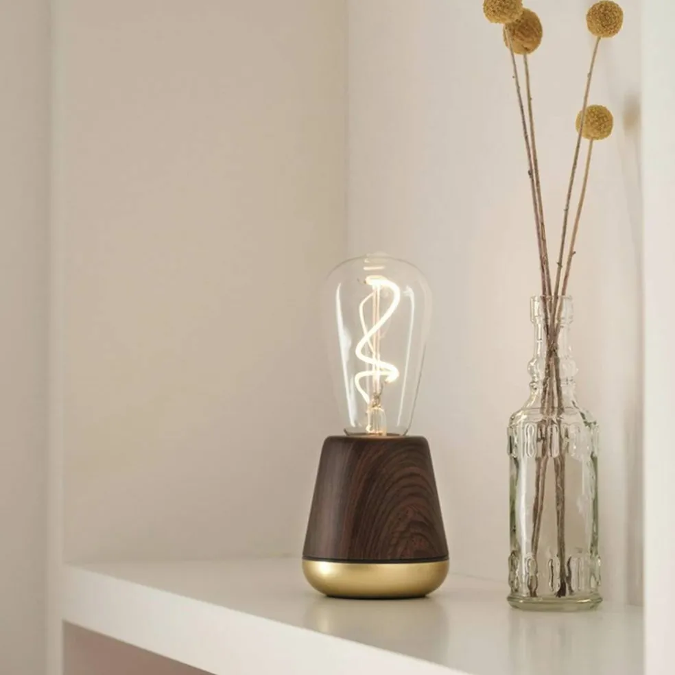 The Humble One bordslampa, walnut