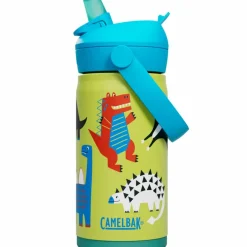 Thrive Flip Straw Kids vattenflaska 0,35 liter, Protect Our Pals