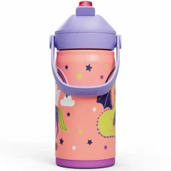 Thrive Flip Straw Kids vattenflaska 0,35 liter, Protect Our Pals