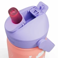 Thrive Flip Straw Kids vattenflaska 0,35 liter, Protect Our Pals