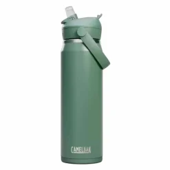 Thrive Flip Straw vattenflaska 1 liter, stone
