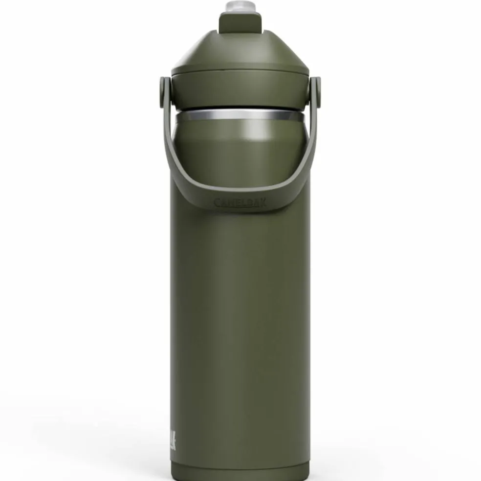 Thrive Flip Straw vattenflaska 0,75 liter, svart