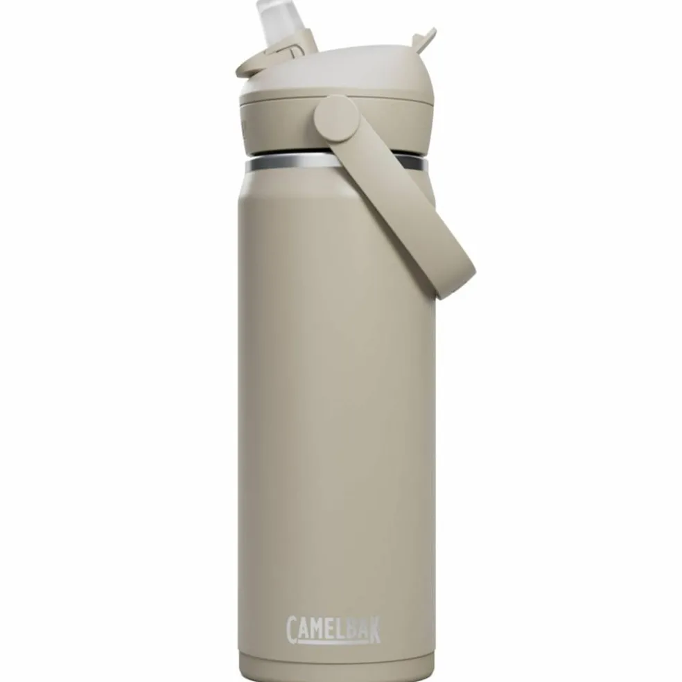 Thrive Flip Straw vattenflaska 0,75 liter, svart