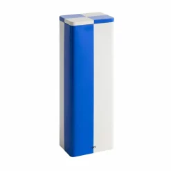 Tin Storage Förvaringsburk Plåt Slim Blue Off-White