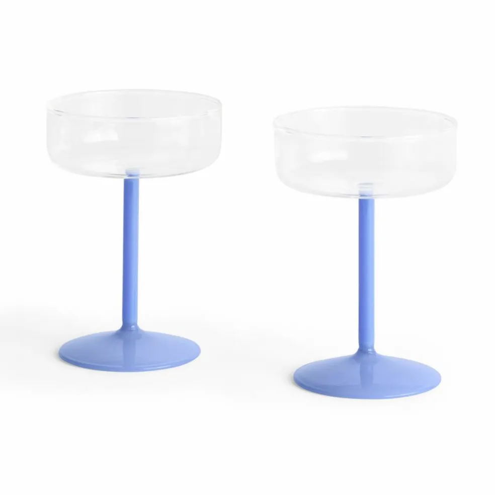 Tint coupéglas 2-pack, klar/ljus jadegrön/mörk jadegrön