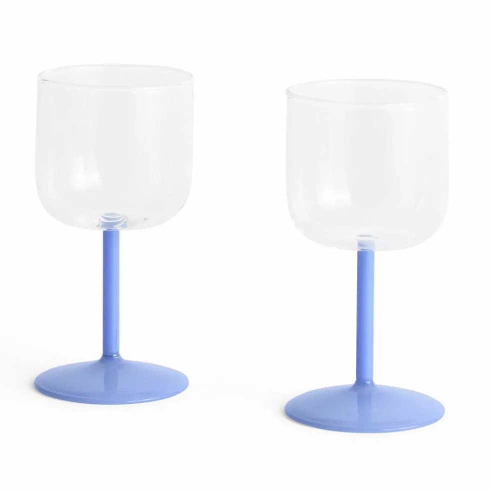 Tint vinglas 2 st, klar/jade/ljusgrön/mörkgrå
