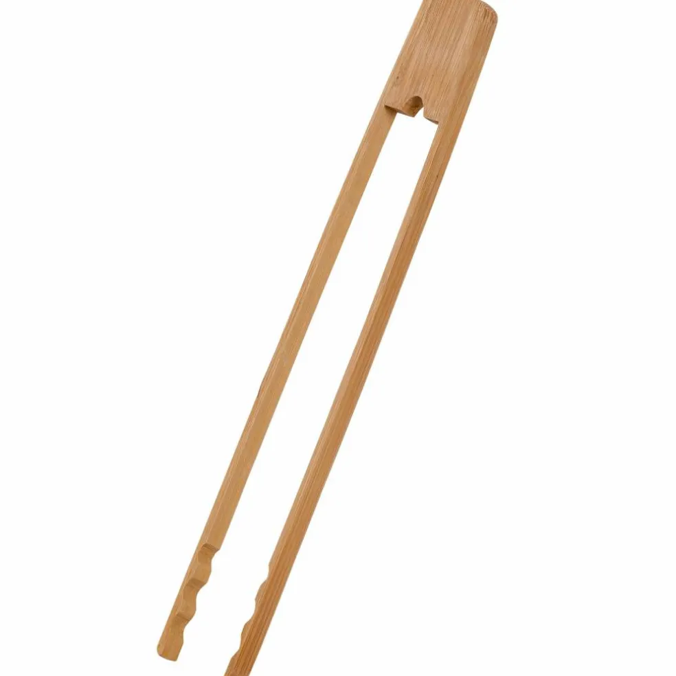 Tång 28 cm, polerad bambu