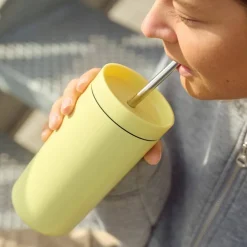 To Go Sip termomugg med sugrör 40 cl, svart