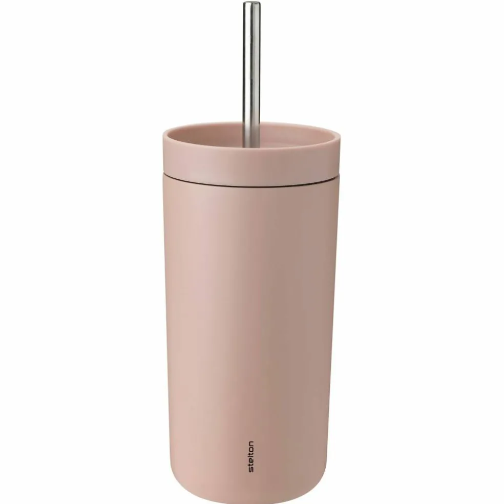 To Go Sip termomugg med sugrör 40 cl, heather