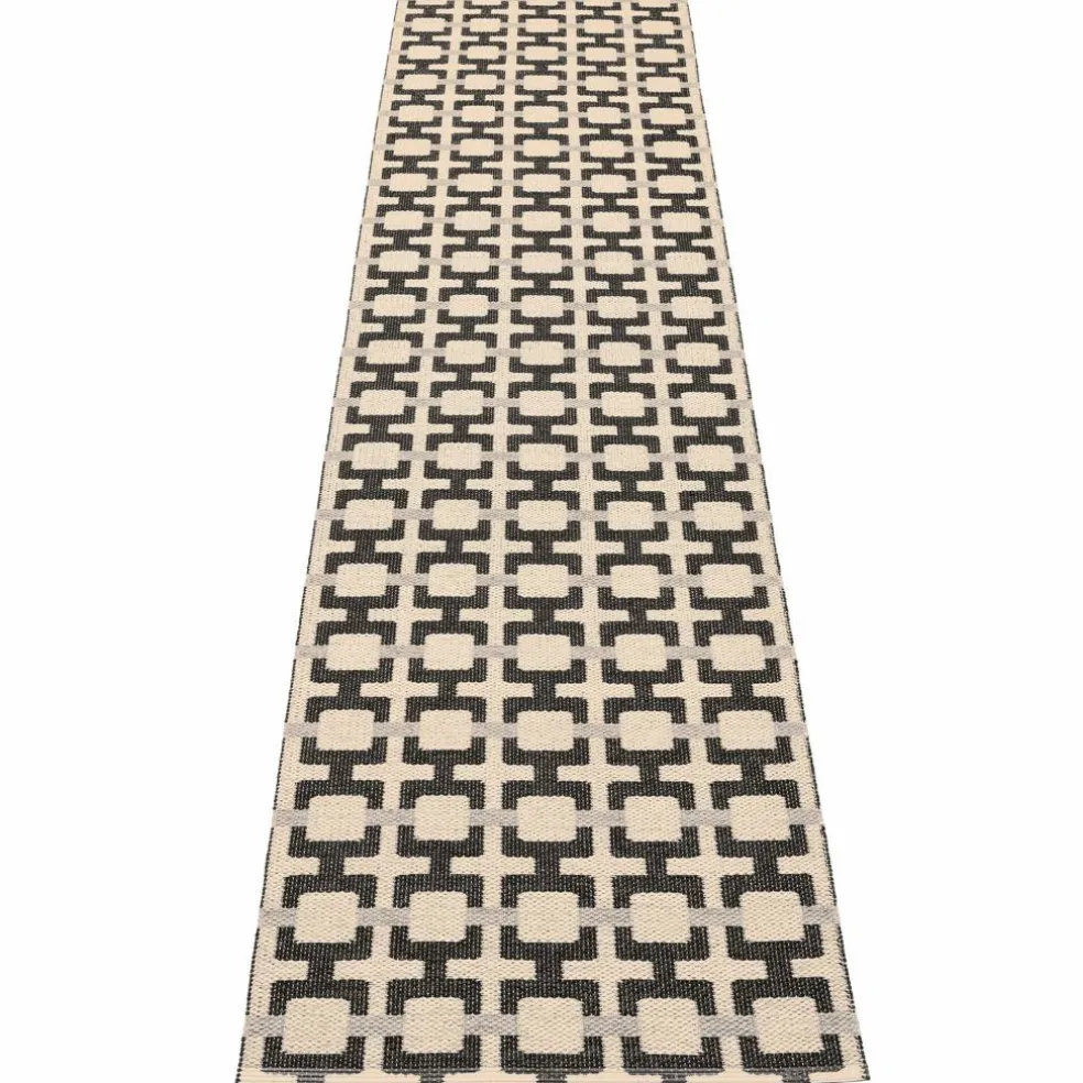 Tom matta 300 × 70 cm, black/cream/grey