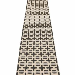 Tom matta 300 × 70 cm, black/cream/grey