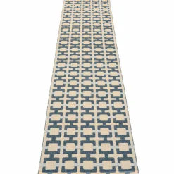 Tom matta 300 × 70 cm, black/cream/grey