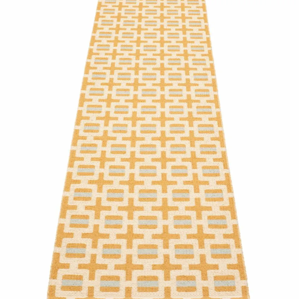 Tom matta 240 × 70 cm, burgundy/cream/rose