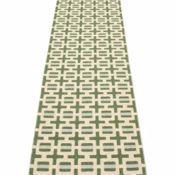 Tom matta 240 × 70 cm, burgundy/cream/rose