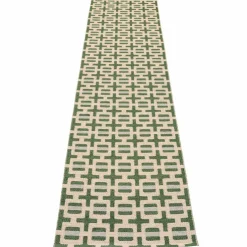 Tom matta 300 × 70 cm, burgundy/cream/rose