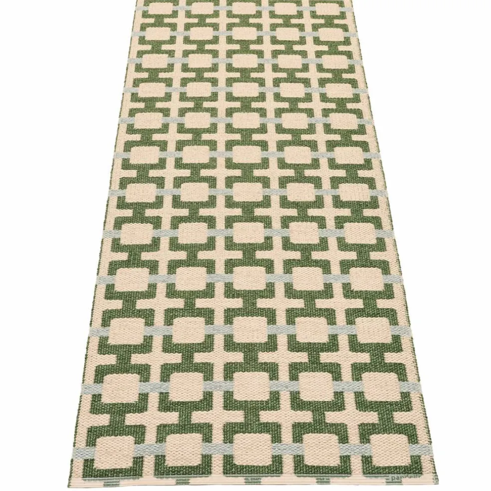 Tom matta 180 × 70 cm, burgundy/cream/rose