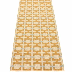 Tom matta 180 × 70 cm, burgundy/cream/rose